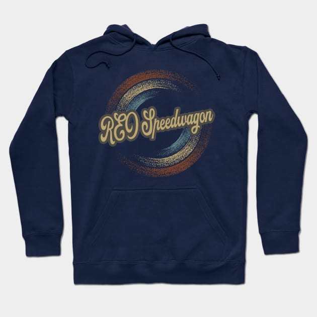 REO Speedwagon Circular Fade Hoodie by anotherquicksand